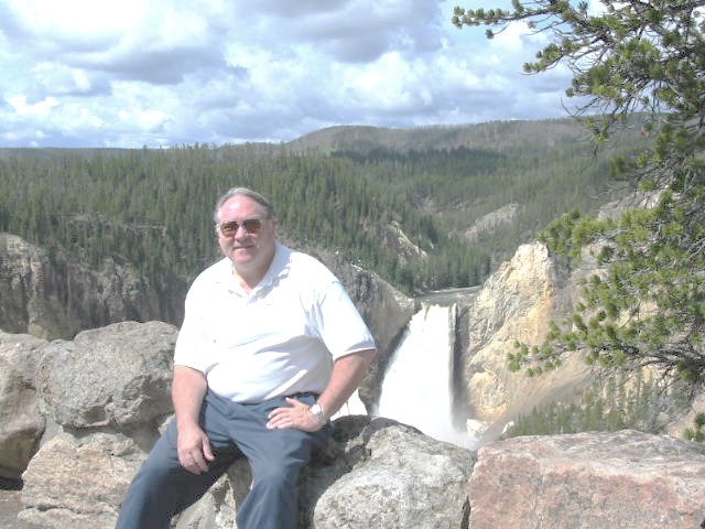 Ron, AC2C, at Yellowstone N.P.